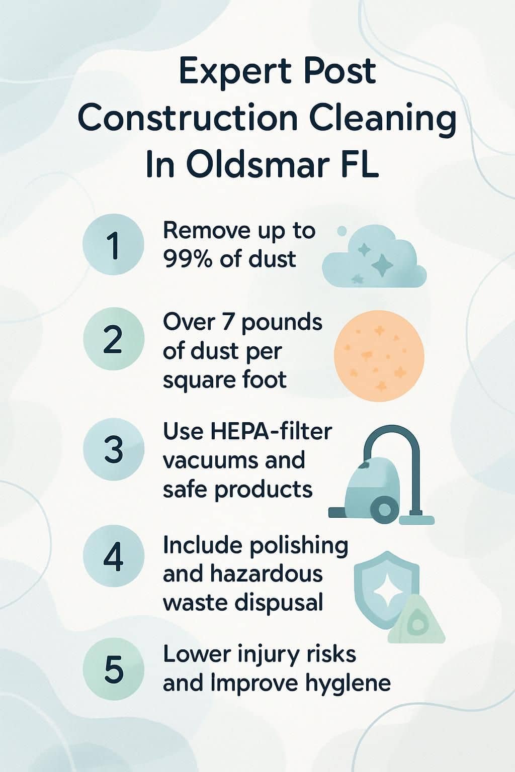 infographic expert post construction cleaning in oldsmar fl 5020715