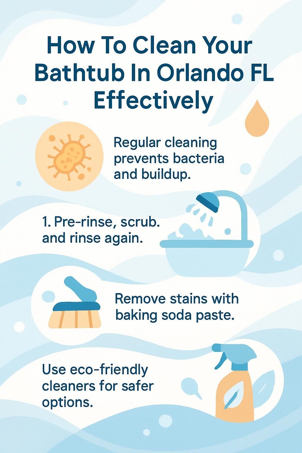 infographic how to clean your bathtub in orlando fl effectively 5020938