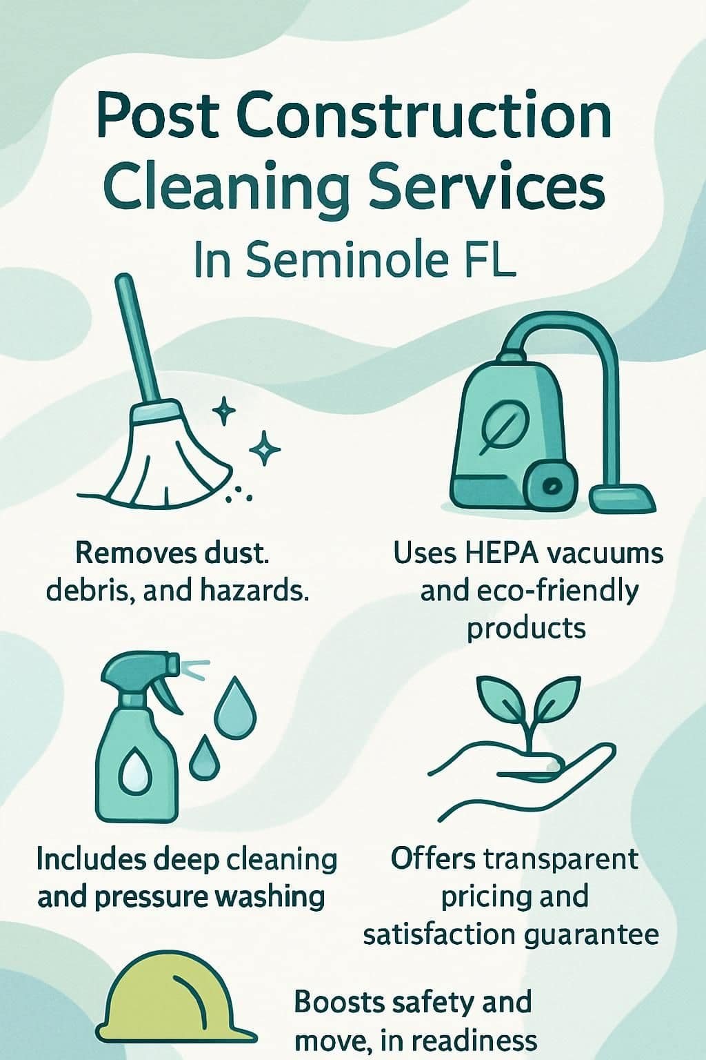infographic post construction cleaning services in seminole fl 5020519