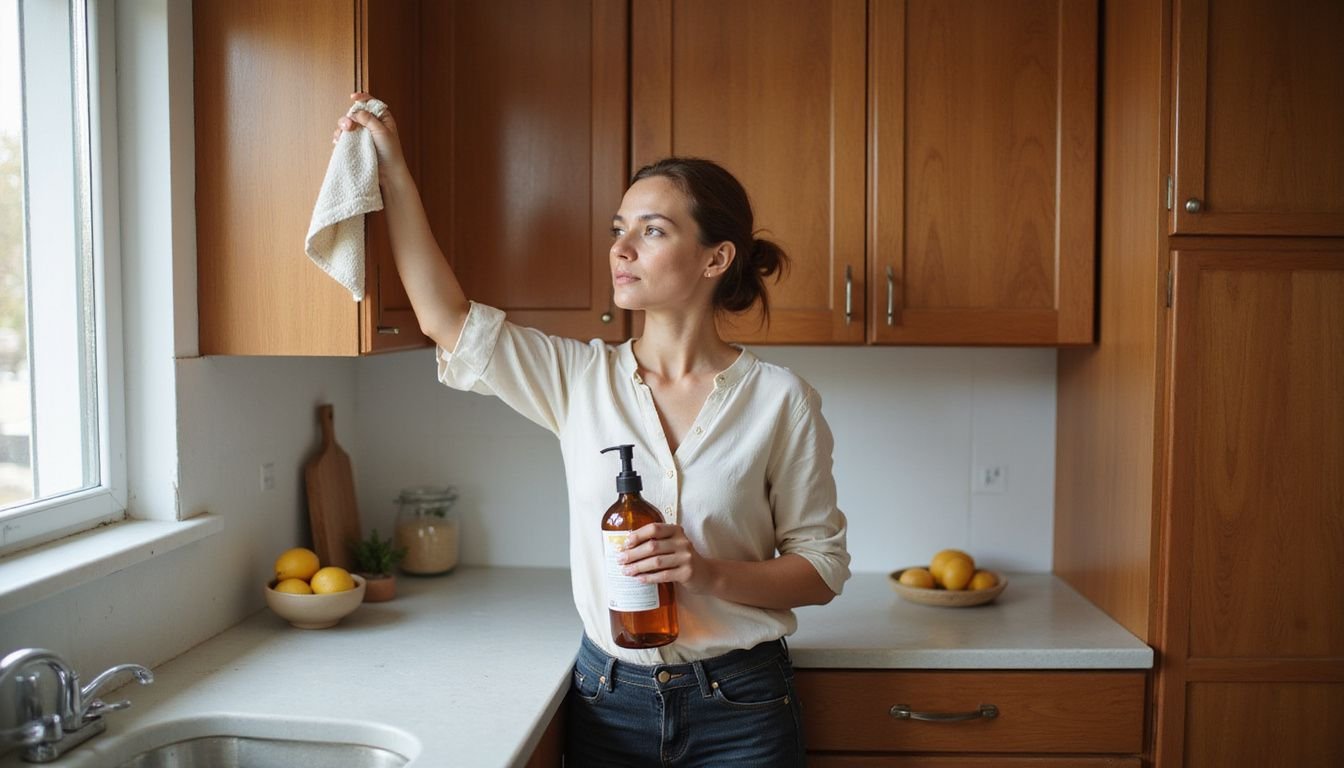 How To Clean Your Kitchen Cabinets Like A Pro