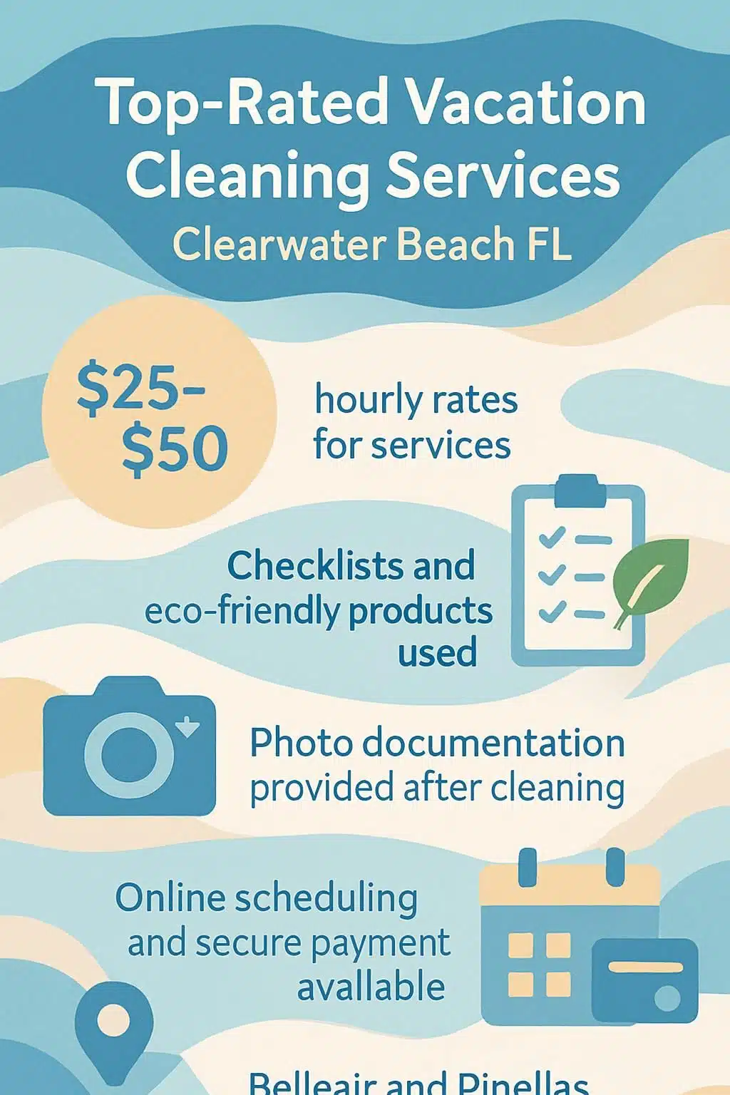 infographic top rated vacation cleaning services clearwater beach fl 5020341
