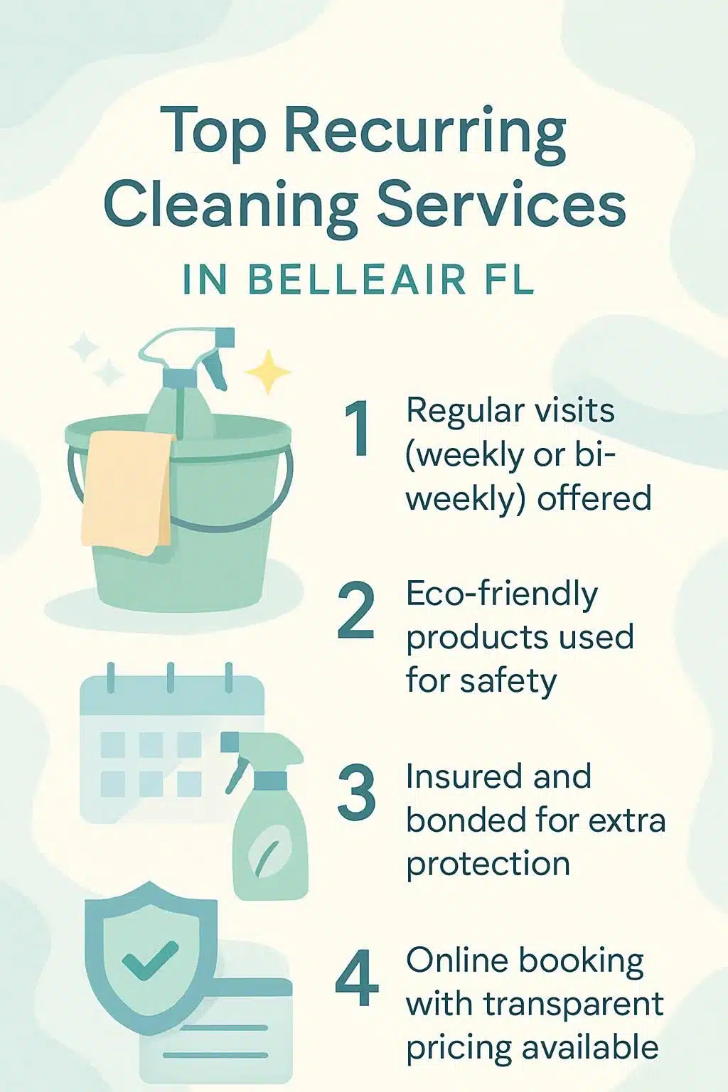 Top Recurring Cleaning Services In Belleair FL 1 infographic top recurring cleaning services in belleair fl 5020436