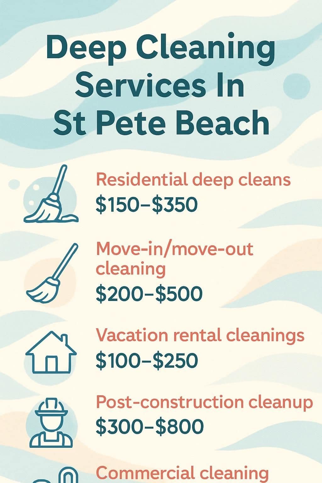 infographic deep cleaning services in st pete beach 5020358