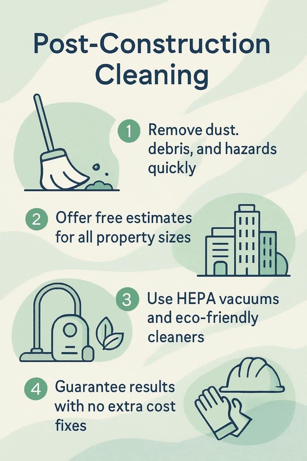 infographic efficient post construction cleaning services in gulfport fl 5020856