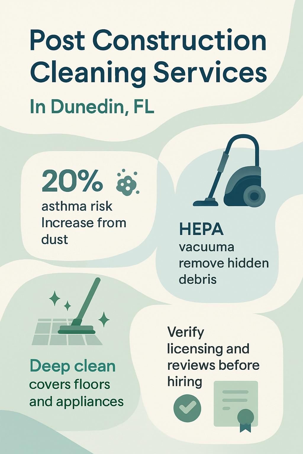 infographic post construction cleaning services in dunedin fl 5020978