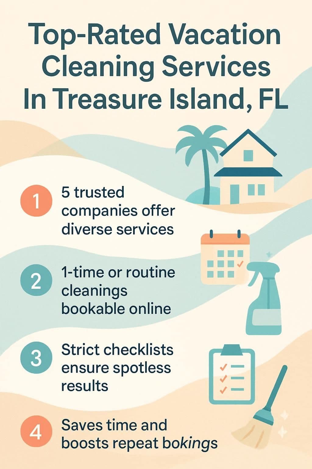 infographic top rated vacation cleaning services in treasure island fl 5020962