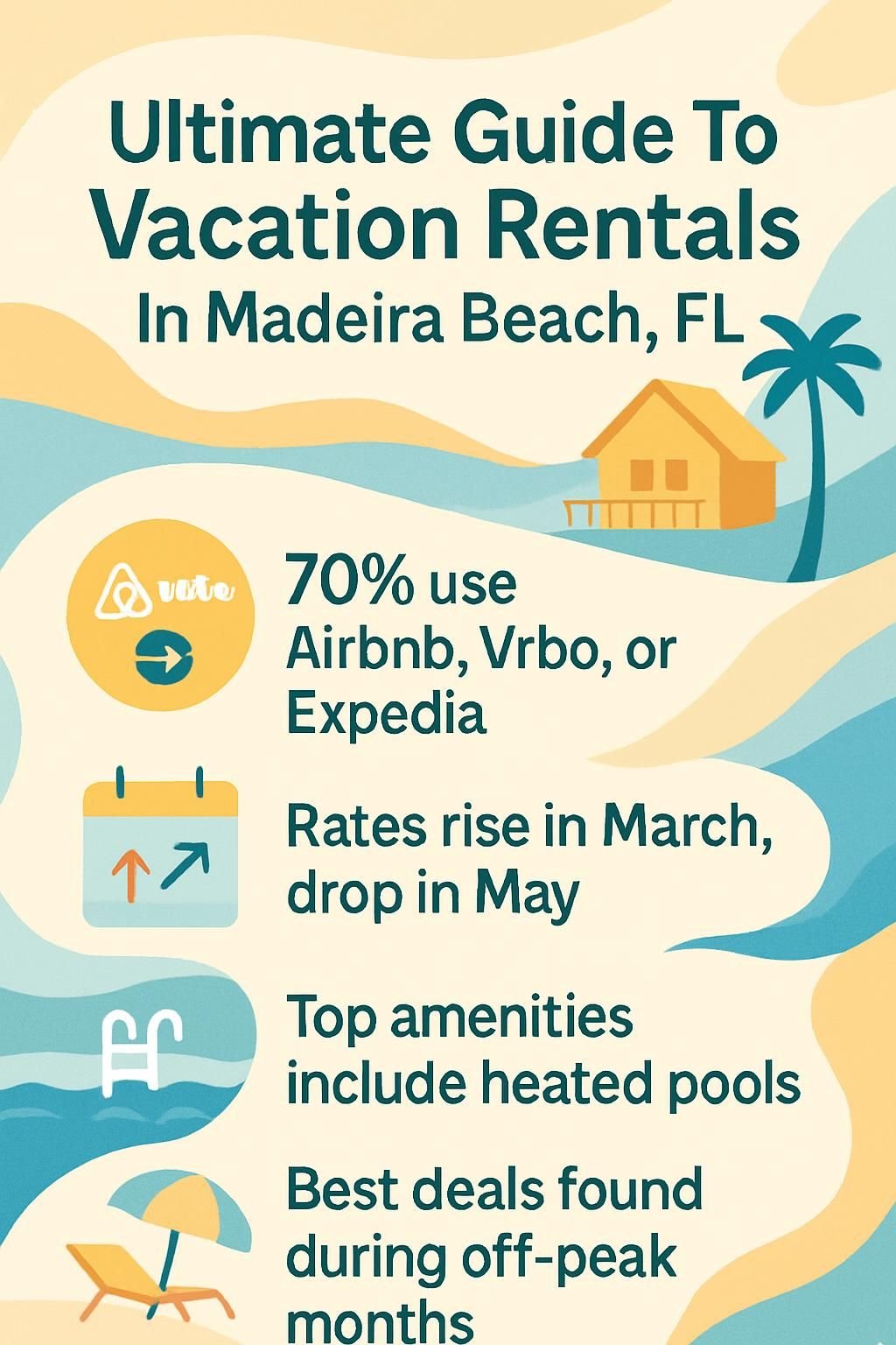 infographic ultimate guide to vacation rentals in madeira beach fl 5020473