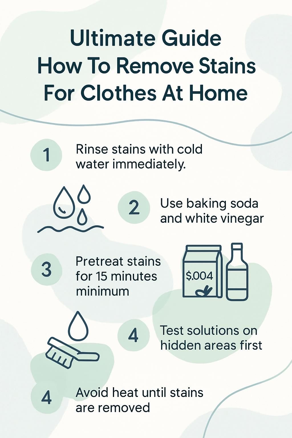 infographic ultimate guide how to remove stain for clothes at home 5020820