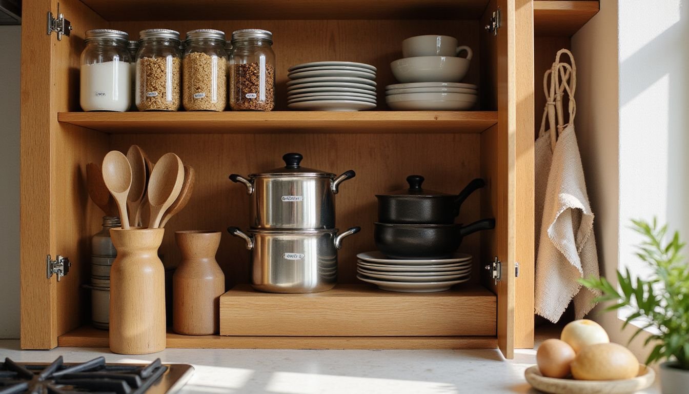 How To Organize Kitchen Cabinets Like A Pro: Top Tips