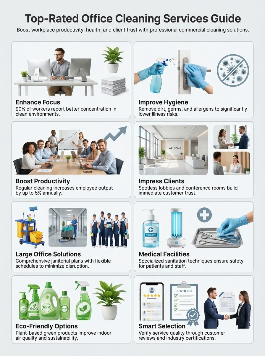 Discover The Top-Rated Office Cleaning Services For Your Business Needs Discover The Top-Rated Office Cleaning Services For Your Business Needs