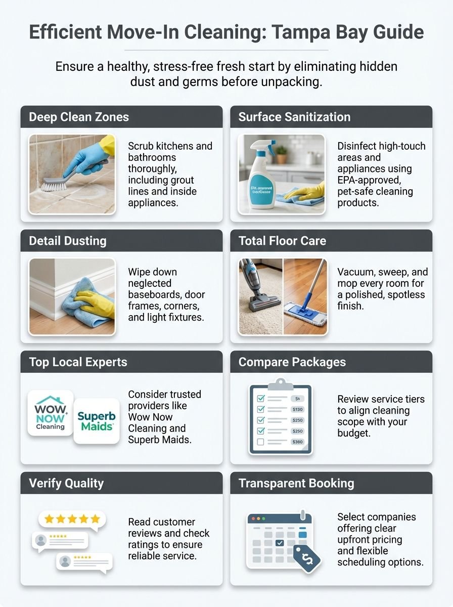 Efficient Move-In Cleaning Services In Tampa Bay Area