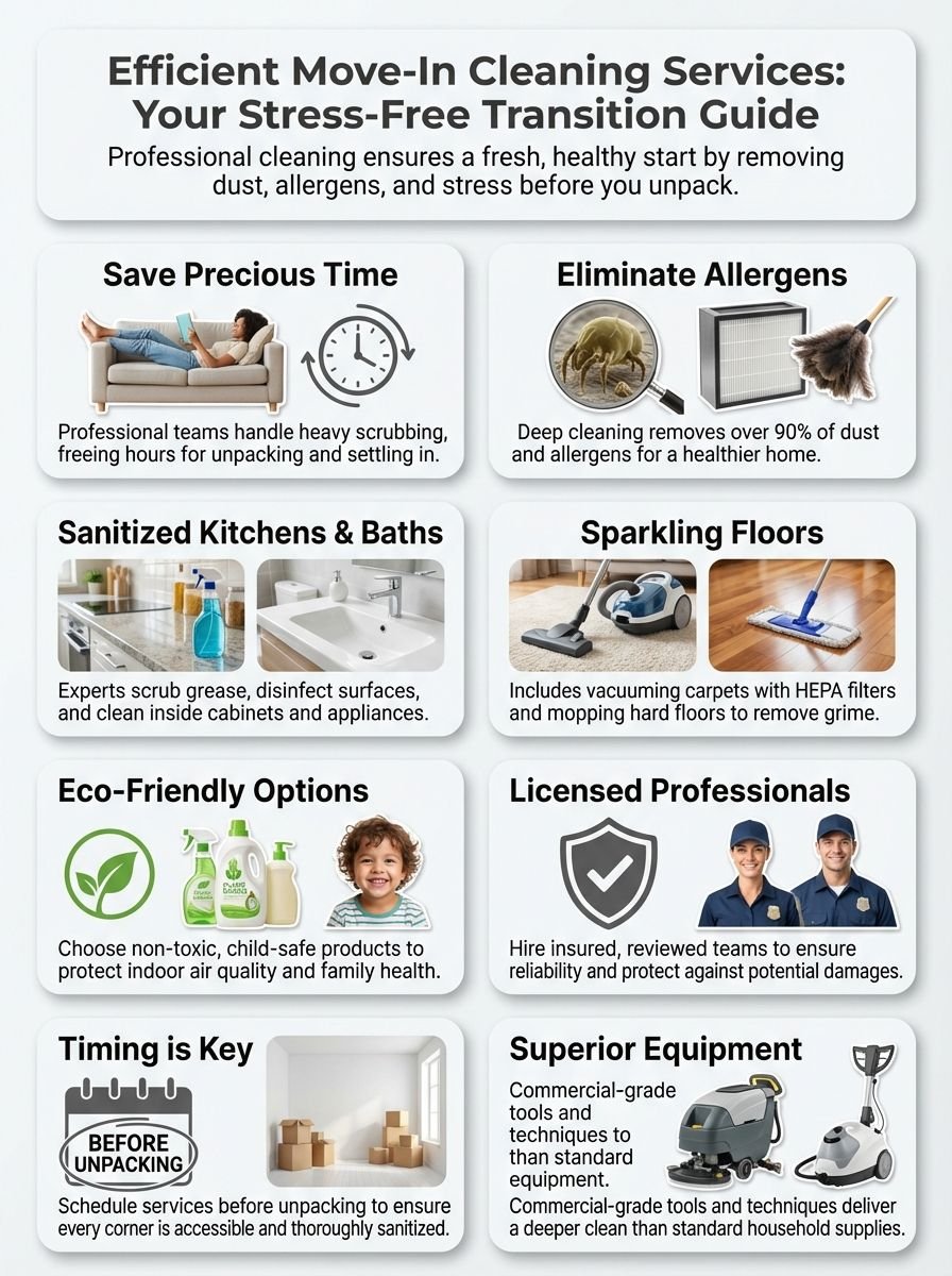 Efficient Move-In Cleaning Services To Make Your Transition Stress-Free