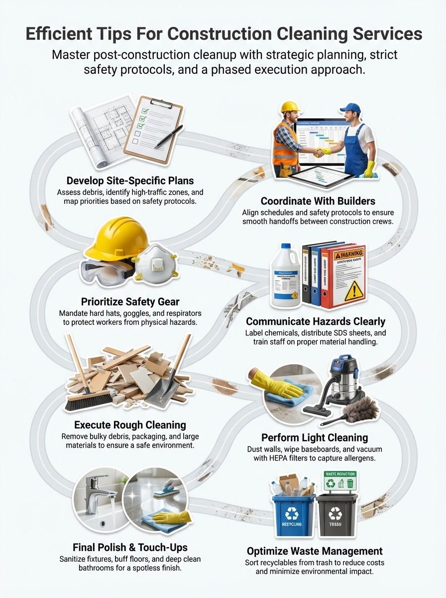 Efficient Tips For Construction Cleaning Services