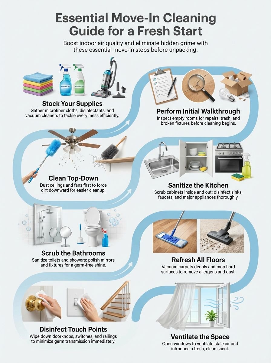 Essential Move In Cleaning Tips For A Fresh Start In Your New Home Essential Move In Cleaning Tips For A Fresh Start In Your New Home