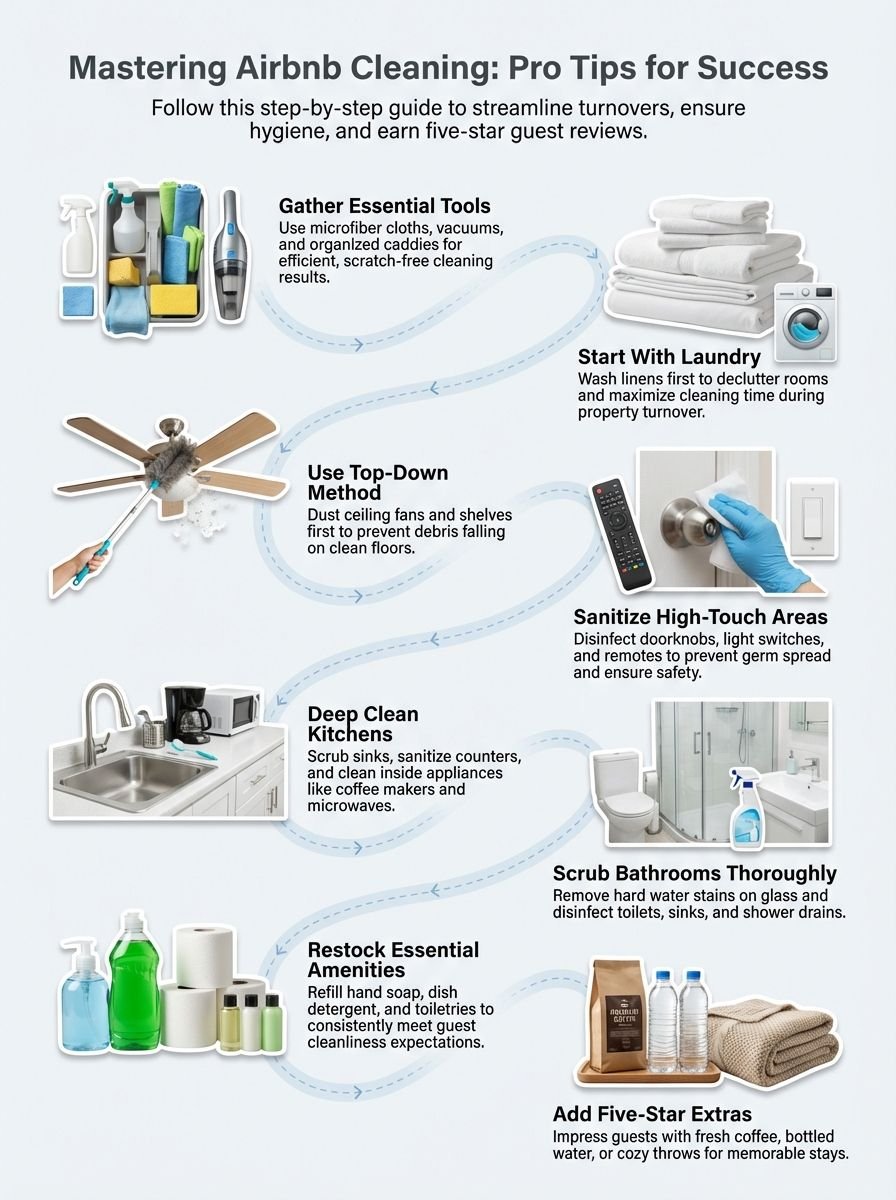 Mastering Airbnb Cleaning: Top Tips For RBB Cleaning Services