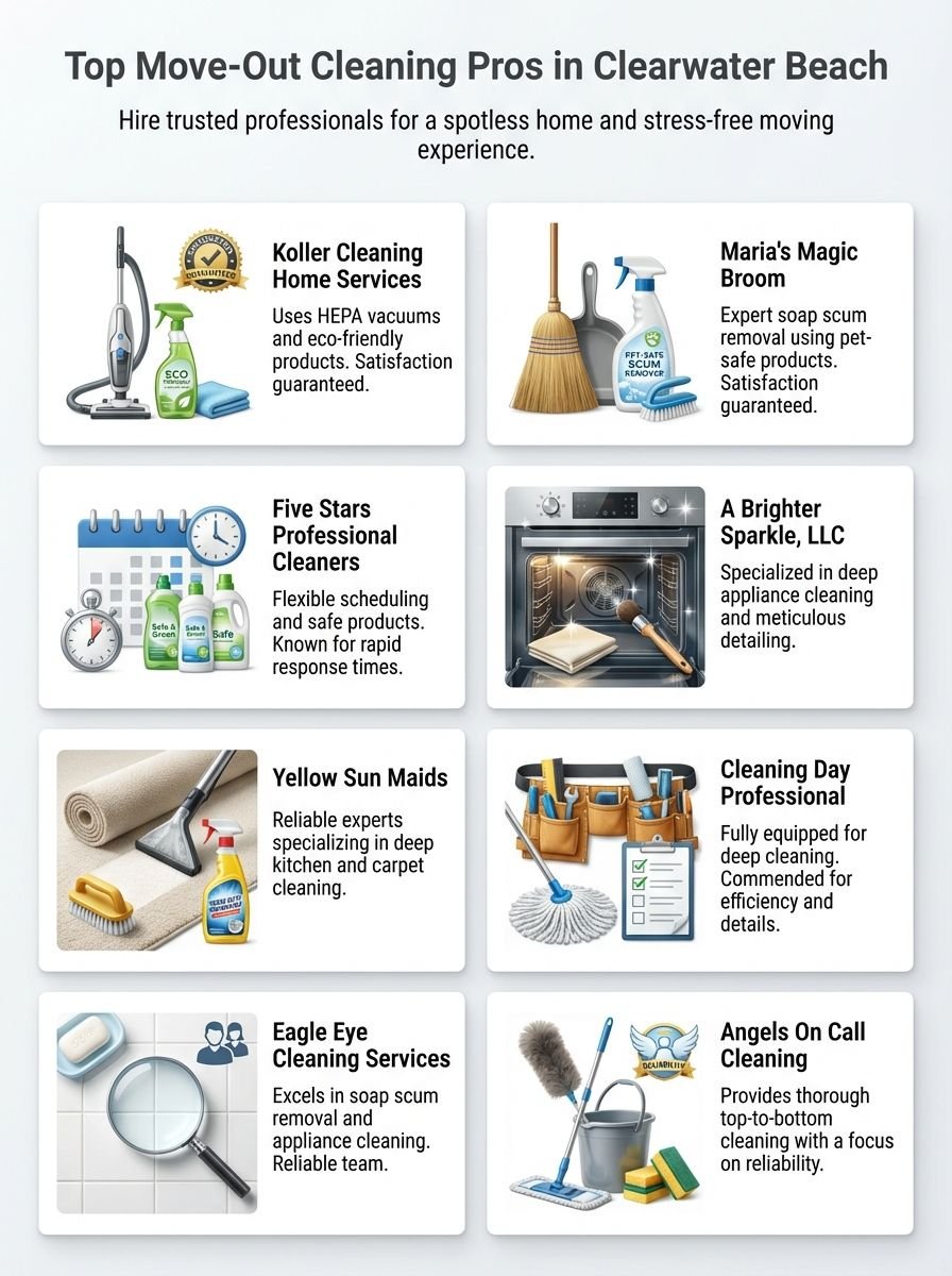 Top 10 Move Out Cleaning In Clearwater Bch FL For Stress-Free Moves