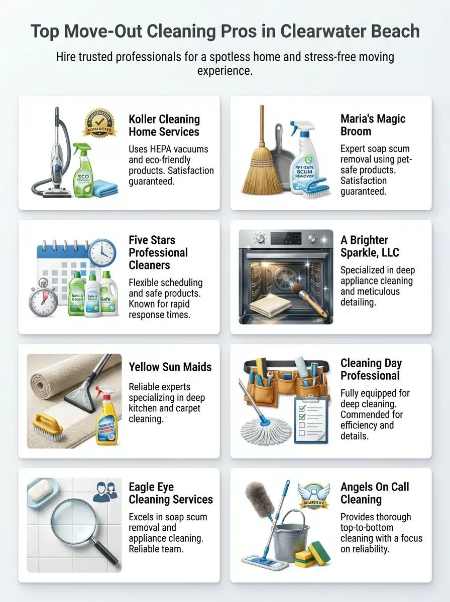 Top 10 Move Out Cleaning In Clearwater Bch FL For Stress-Free Moves Top 10 Move Out Cleaning In Clearwater Bch FL For Stress-Free Moves