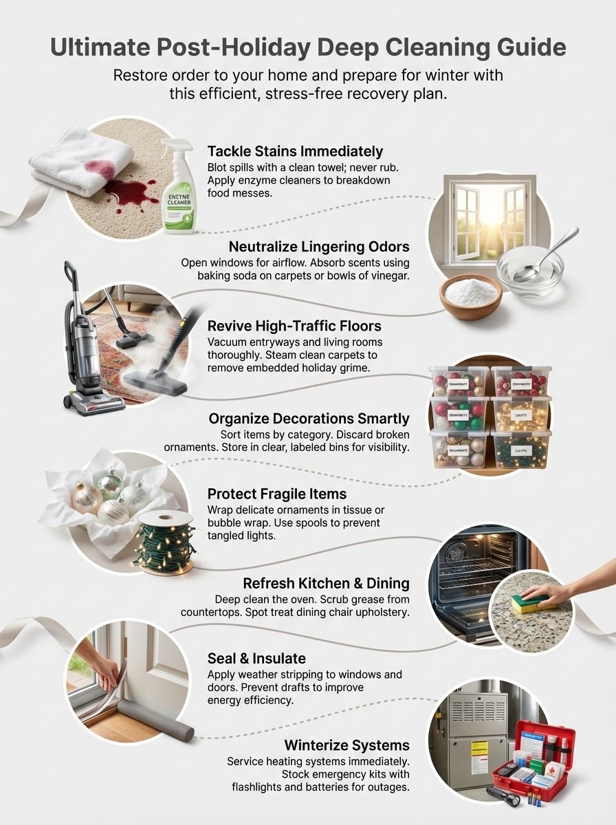 Ultimate Guide To Deep Cleaning After The Holidays