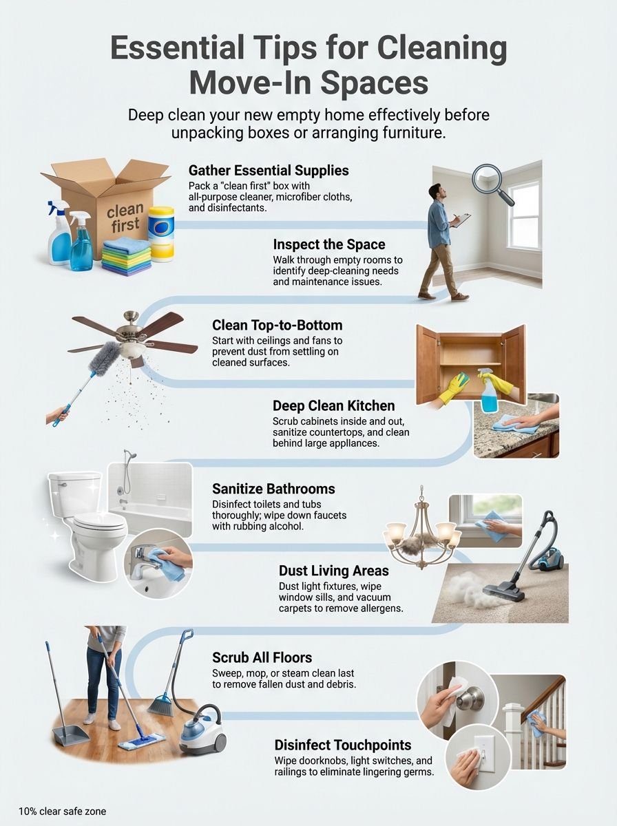 Essential Tips To Cleaning Move In Spaces For A Fresh Start Essential Tips To Cleaning Move In Spaces For A Fresh Start