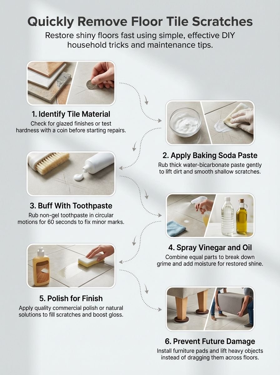 How To Remove Scratches From Floor Tiles Quickly And Effectively