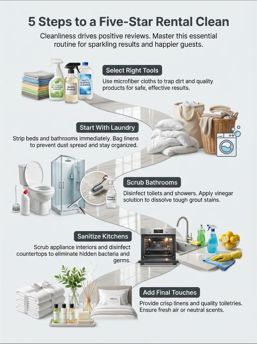 10 Essential Tips To Cleaning RBB For A Five-Star Stay