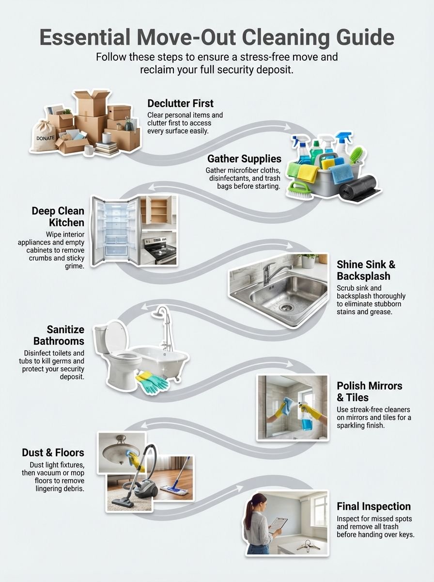 Essential Tips To Move Out Cleaning For A Hassle-Free Departure Essential Tips To Move Out Cleaning For A Hassle-Free Departure