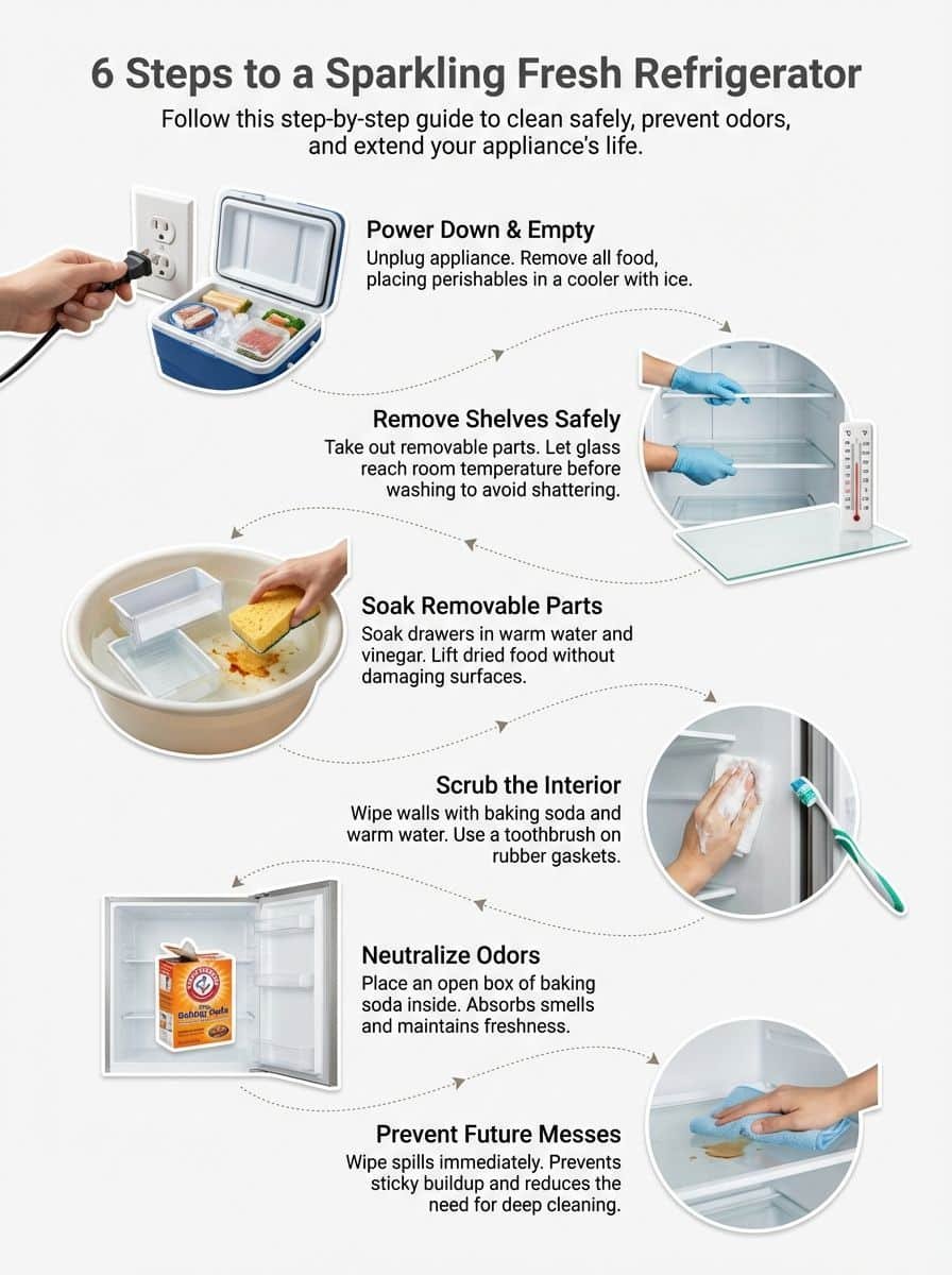Tips To Cleaning Inside Refrigerator For A Fresher Kitchen Tips To Cleaning Inside Refrigerator For A Fresher Kitchen