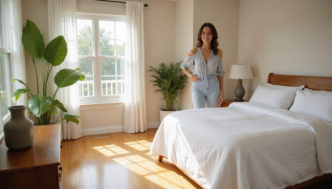 A serene vacation rental featuring elegant decor and a relaxed atmosphere. A serene vacation rental featuring elegant decor and a relaxed atmosphere.