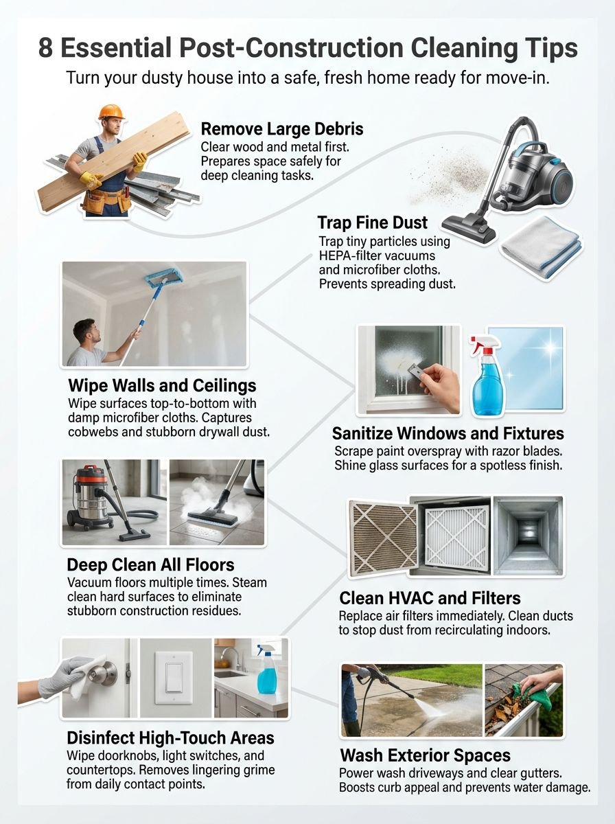 10 Expert Tips: Post Construction Cleaning In Treasure Island FL