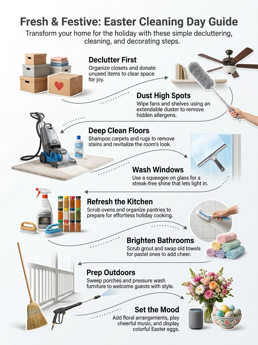 Happy Easter Cleaning Day Ideas For A Fresh And Festive Home Happy Easter Cleaning Day Ideas For A Fresh And Festive Home
