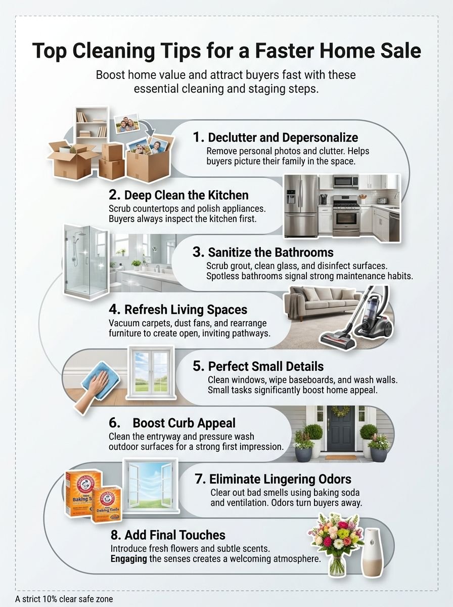 Top Tips To Cleaning Before Sell The House For A Faster Sale