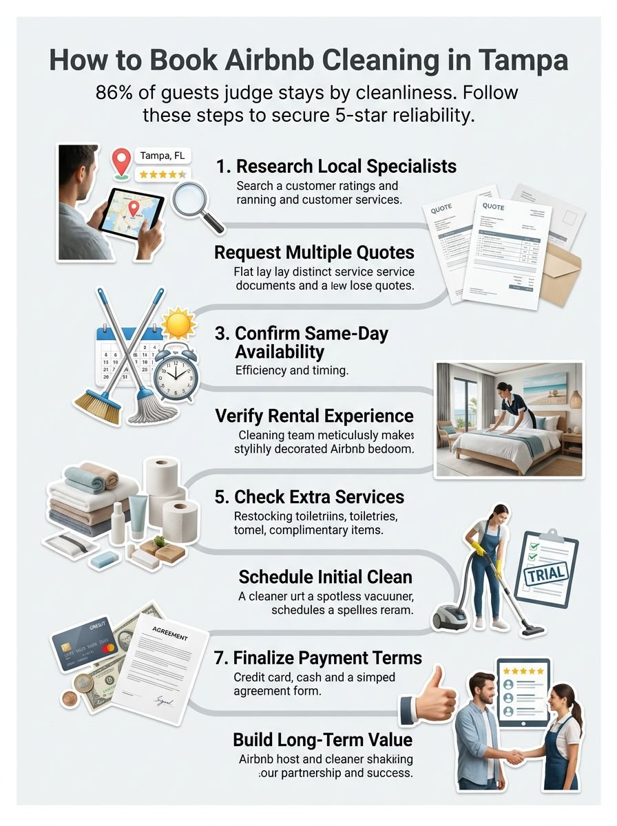 Vacation Rental Cleaning Tampa: Fast, Reliable Service For Airbnb Hosts