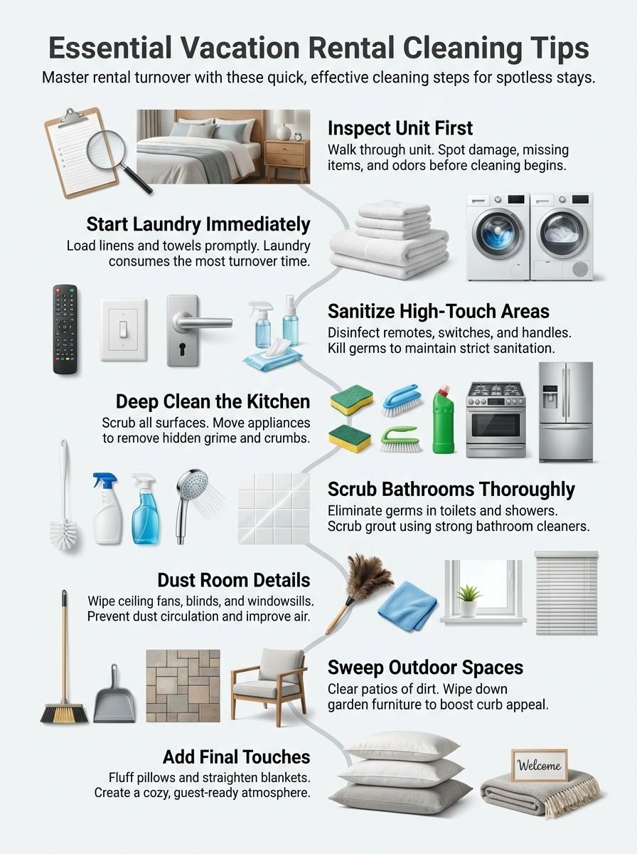 Essential Tips To Vacation Rental Cleaning For Spotless Stays