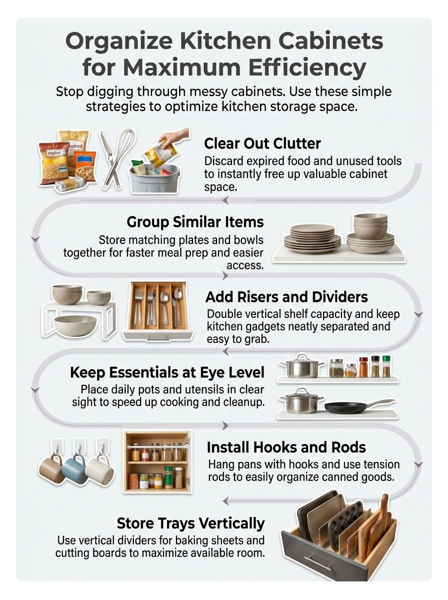 How To Orginize Kitchen Cabinets For Maximum Space And Efficiency How To Orginize Kitchen Cabinets For Maximum Space And Efficiency