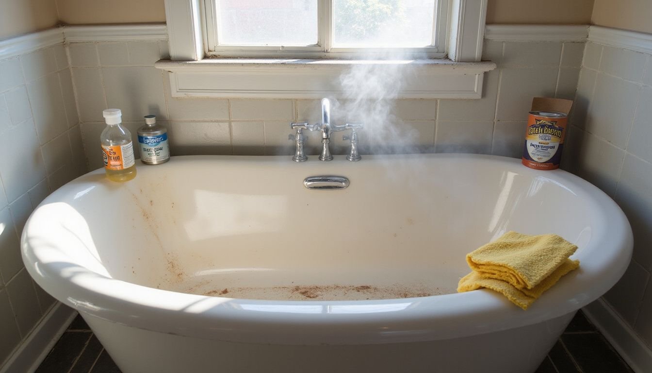 How To Clean Your Bathtub For A Sparkling, Fresh Bathroom