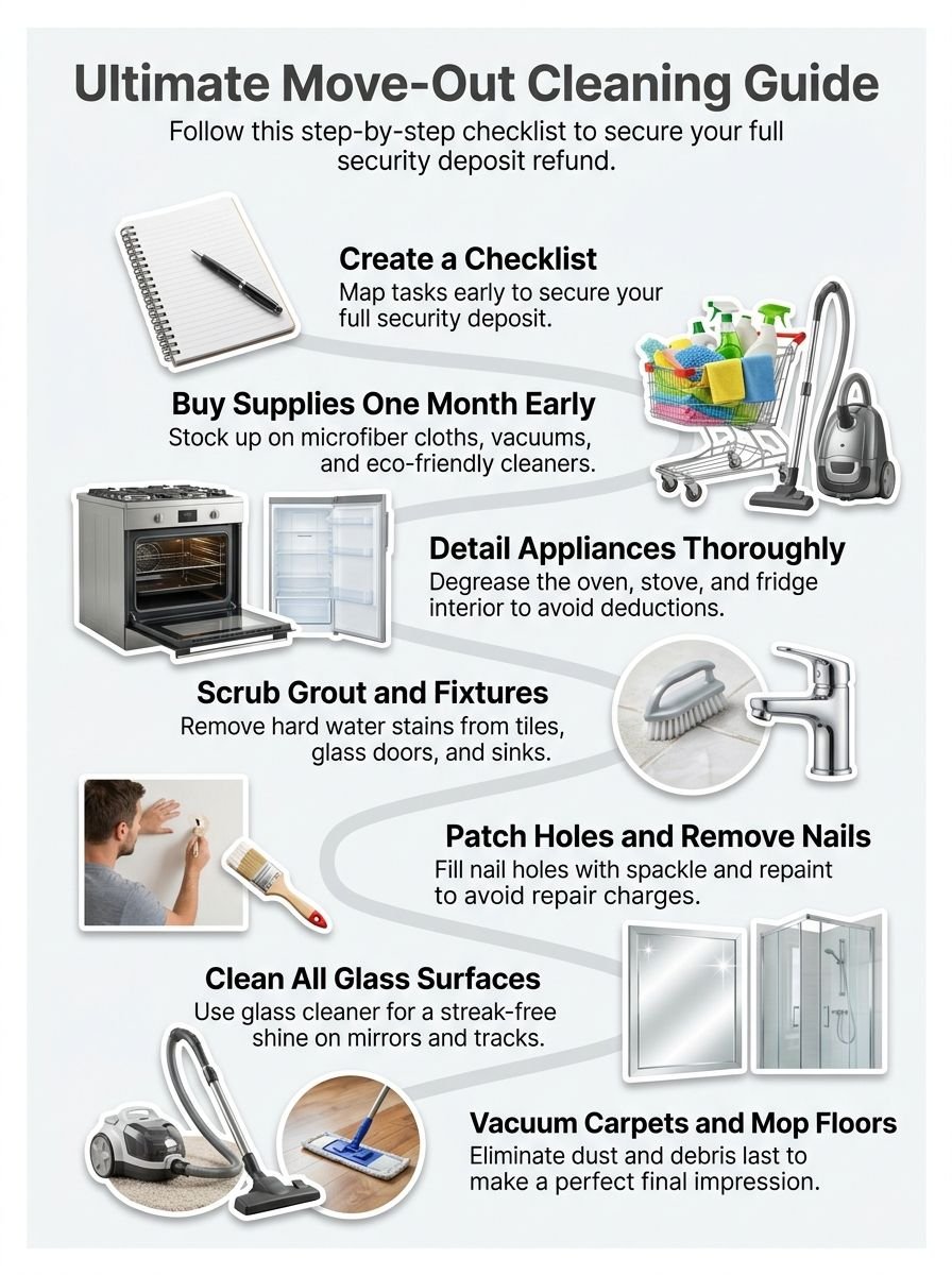 Top Tips To Move Out Cleaning And Secure Your Deposit Top Tips To Move Out Cleaning And Secure Your Deposit