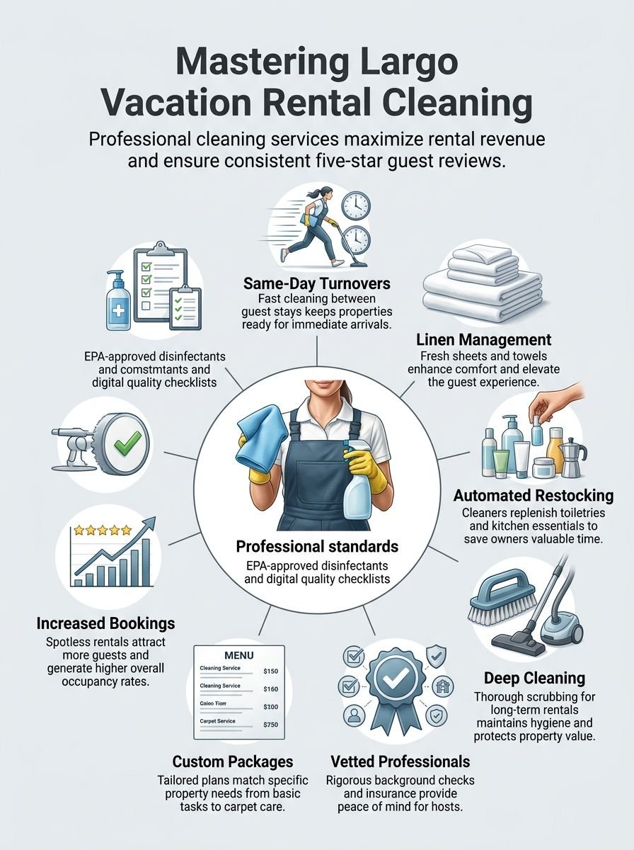Top Vacation Rental Cleaning Largo Services For Spotless Stays