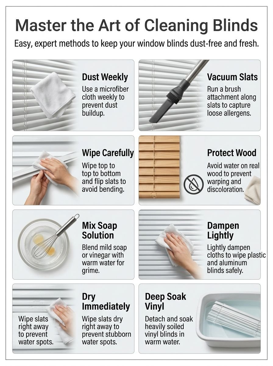 How To Cleaning Your Blind For A Fresh, Dust-Free Home