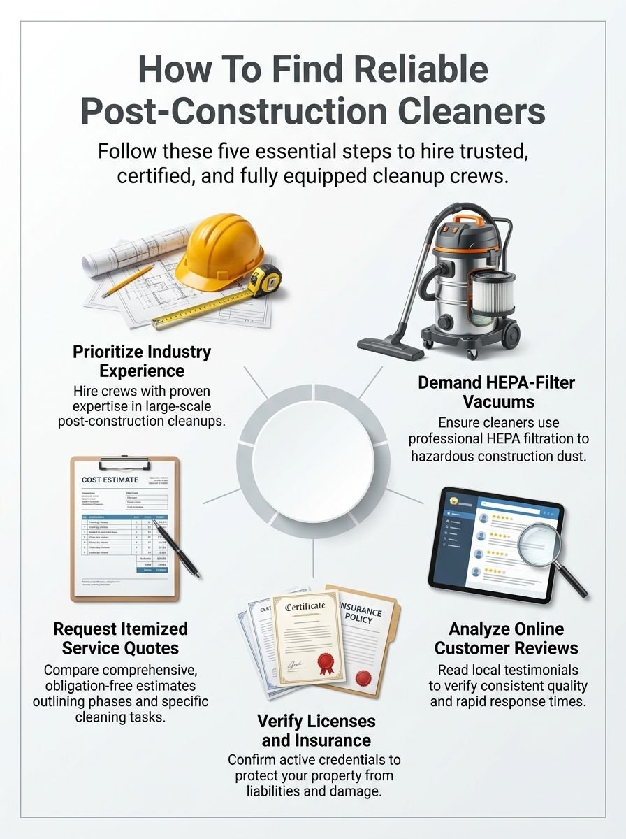 How To Find Reliable Post Construction Cleaning In Treasure Island FL
