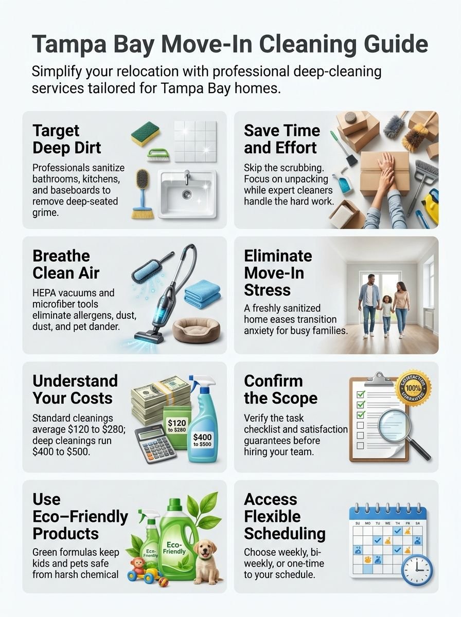 Move In Cleaning Services In Tampa Bay Area: What To Expect And Costs Move In Cleaning Services In Tampa Bay Area: What To Expect And Costs