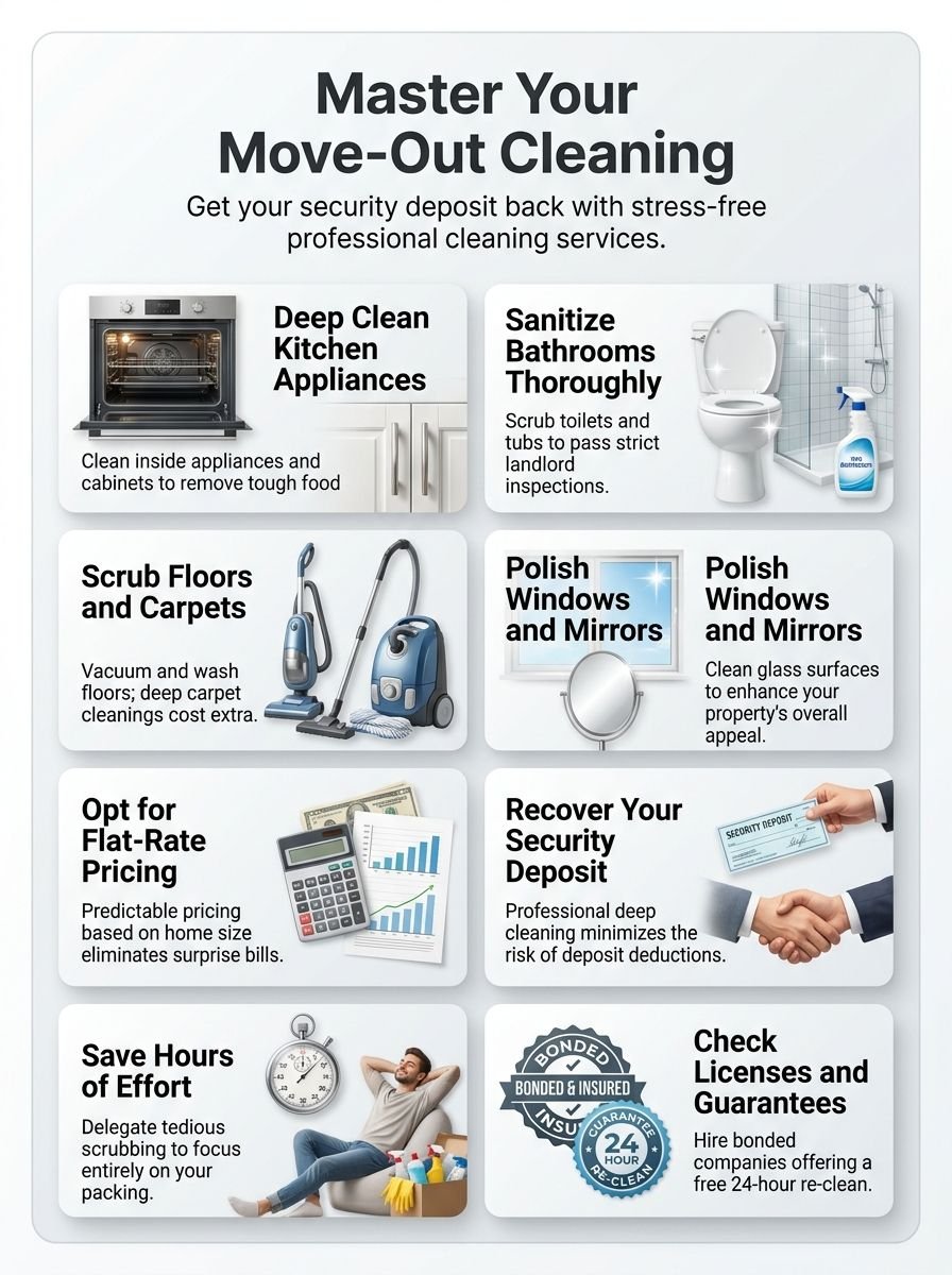Move Out Cleaning In Clearwater Bch Fl: Pricing, Services, And What To Expect
