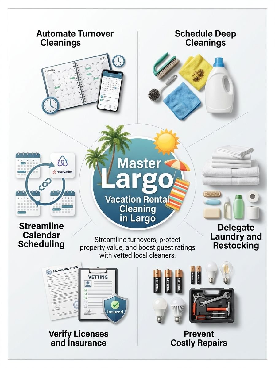 Vacation Rental Cleaning Largo: Find Trusted Local Cleaners For Your Property